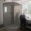 Picture of Customisable Commercial Bathroom Unit with Toilet, Basin, Shower, Towel Rail, Light and Fan