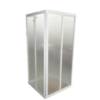 Picture of 4mm Toughened Glass Shower Enclosure, Stainless Steel Quiet Rollers, Integrated Handle