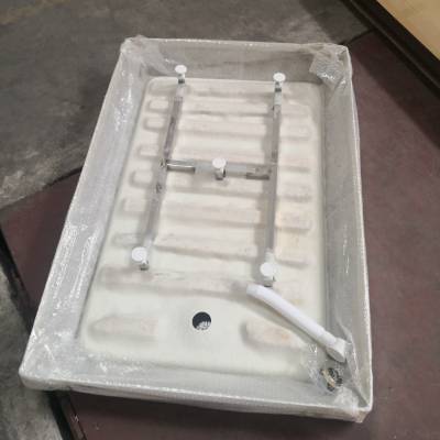 600x600 Square One-Piece Non-Slip Shower Base for Bathroom, Caravan and Yacht