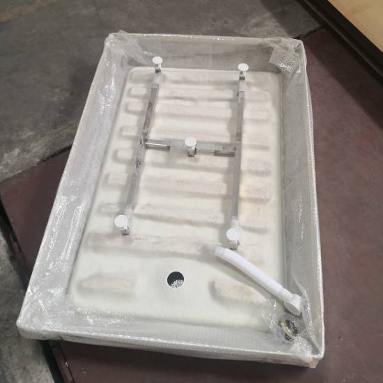 Picture of 600x600 Square One-Piece Non-Slip Shower Base for Bathroom, Caravan and Yacht