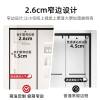 Picture of Straight Sliding Shower Screen, Slim Frame Glass Partition for Home Bathroom