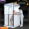 Picture of Customisable Double-Door Aged Care Shower Enclosure with Side Carer Access for Nursing Homes and Hospitals
