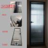 Picture of Bathroom Swing Door, Thickened Grey Profile with Frosted Glass, Toilet Door