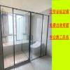 Picture of T-Shape Glass Partition, 304 Stainless Steel Pivot Door Shower Screen, Non-Standard Sizes