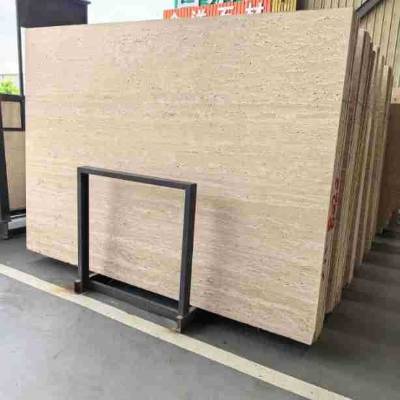 Roman Turkish Travertine Natural Stone for Floors, Stairs, Tables and Vanity Tops