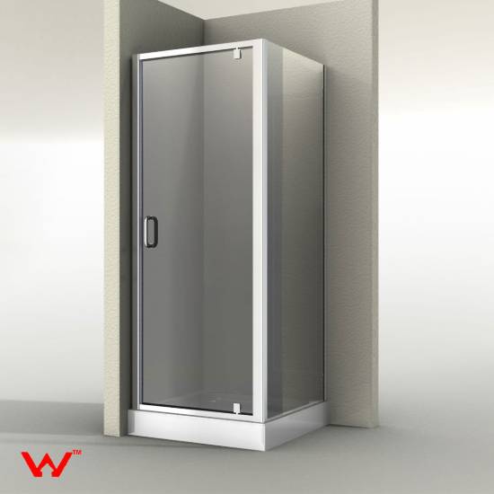 Picture of Yuzhong Pivot Shower Screen Fittings, AU/NZ Standard Tempered Glass, Modern Minimalist