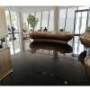 Picture of Black Gold Natural Marble, Leathered Soft Finish, Antique Brick-Style Wall and Floor Tile for Villas, B&B and Gardens