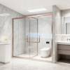 Picture of Slim Sliding Shower Enclosure, Dual Use Door, Wet and Dry Separation Glass Door