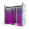 Picture of Slim Sliding Shower Enclosure, Dual Use Door, Wet and Dry Separation Glass Door