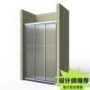 Picture of Custom Acrylic Sliding Shower Enclosure, Soft Close, Quiet, Shatter-Resistant