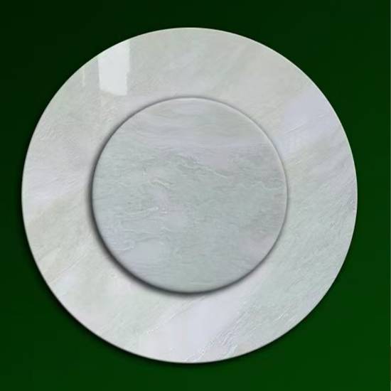 Picture of Milan White Jade (Snow White, Royal Jasper) Natural Marble for Walls, Stairs and Island Benches