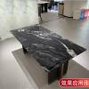 Picture of Cosmic Black Gucci Black Natural Marble for Villa Feature Walls, Stairs, Kitchen Islands and Clubs