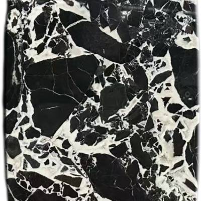 Bulgari Black Natural Marble Slab for Feature Walls, Round Dining Tables, Tableware Sets and Vanities