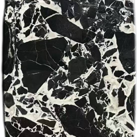 Picture of Bulgari Black Natural Marble Slab for Feature Walls, Round Dining Tables, Tableware Sets and Vanities