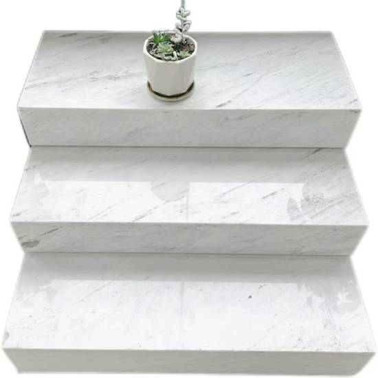 Picture of Old Mine Yugoslavia White Natural Marble for Walls, Stairs, Island Benches and Dining Tables