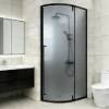 Picture of Pivot Door Shower Enclosure, Film-Coated Glass, Precision Cast Stainless Steel Fittings