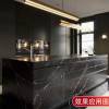 Picture of Customisable Black and White Root Natural Marble for Villa Floors, Walls, Stair Treads, Kitchen Islands and Bathrooms