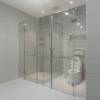 Picture of Stainless Steel Hinge Type Shower Screen, 304 Precision Cast Fittings, Easy to Install
