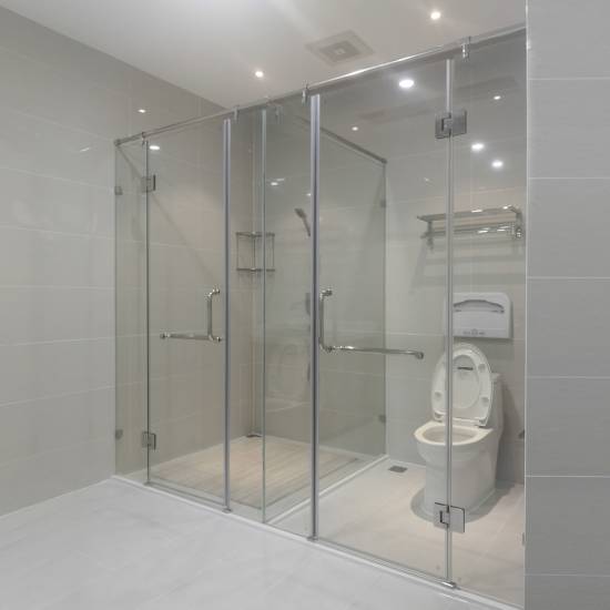 Picture of Stainless Steel Hinge Type Shower Screen, 304 Precision Cast Fittings, Easy to Install