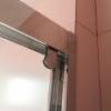 Picture of Large Track Hanging Sliding Shower Screen, Double Roller, Stainless Steel Profile