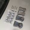 Picture of Large Track Hanging Sliding Shower Screen, Double Roller, Stainless Steel Profile