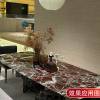 Picture of Naqiu Green and Florence Purple Natural Marble for Tables, Island Benches and Vanity Tops