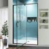 Picture of Full Stainless Steel Precision Cast Fittings, Durable Pivot Door Bathroom Shower Screen
