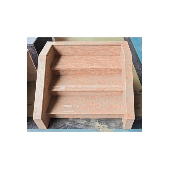 Picture of Gold Satin Granite, Lychee Finish, for Stair Treads, Cladding, Floors and Vanity Tops