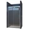 Picture of Customisable All-Stainless Steel Shower Enclosure with Complete Fittings and Shower Door, Project Supply