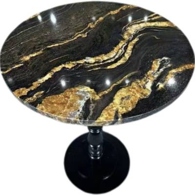 Brazilian Cosmic Gold Natural Marble for Villa Feature Walls, Stairs, Kitchen Islands and Clubs