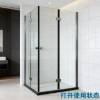 Picture of Square Folding Pivot Door Shower Enclosure, Toughened Glass, for Guesthouses and Hotels