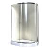 Picture of Custom Quadrant Shower Enclosure Profile and Hardware Kit, Deep Processing