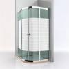 Picture of Quadrant Shower Enclosure Hardware Kit, 6mm Sliding Glass, Black 1.2mm Aluminium Profile