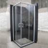 Picture of New Double Sliding Door Shower Enclosure, Safer Use, Easy to Install, Acrylic Film Glass