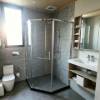 Picture of Neo-Angle Hinged Door Shower Enclosure, Stainless Steel Pivot Hinges, Toughened Glass