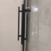 Picture of Custom Quadrant Shower Enclosure, Black Aluminium Frame, Toughened Glass with Safety Film