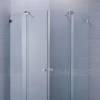 Picture of No Top Track Shower Door for Tall Users, Toughened Glass, Minimalist Square Sliding