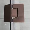 Picture of Neo-Angle Hinged Shower Enclosure Hardware Pack, Stainless Steel Hinges, Handle, Seals