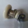 Picture of Old Style Shower Door Roller, Brass Axle Eccentric, Glass Hole 12, Wheel 22, 6-8mm