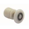 Picture of Old Style Shower Door Roller, Brass Axle Eccentric, Glass Hole 12, Wheel 22, 6-8mm
