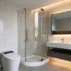 Picture of Custom Stainless Steel Hinge, Nano Self-Cleaning Film Toughened Glass Shower Partition