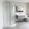 Picture of Custom Stainless Steel Hinge, Nano Self-Cleaning Film Toughened Glass Shower Partition