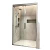 Picture of Double Sliding Shower Enclosure, 8mm Toughened Glass, Ultra Quiet Rollers, Thick Aluminium