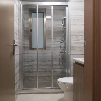 Picture of Shower Enclosure Plastic Hardware Set, Glass Partition Fittings, Aluminium Profile