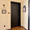 Picture of Black Silent Lacquered Interior Door Set, Solid Timber Bedroom Door, Installation Available