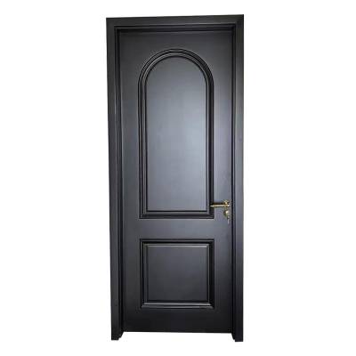 Black Silent Lacquered Interior Door Set, Solid Timber Bedroom Door, Installation Available