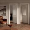 Picture of Vintage American French Style Lacquered Solid Wood Composite Interior Door