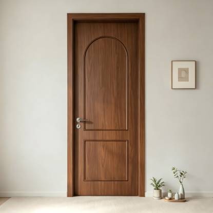Picture of French Style Lacquered Solid Wood Interior Bedroom Door, Custom Colour