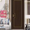 Picture of Bedroom Interior Door, MDF Lacquered Swing Door, New Chinese Style, Quiet Single Door
