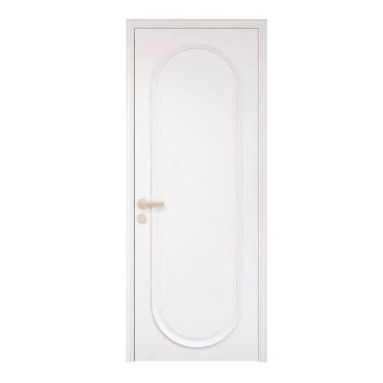 Picture of Colour Matched Lacquered Soundproof Solid Wood Bedroom Door with Frame, Hinged